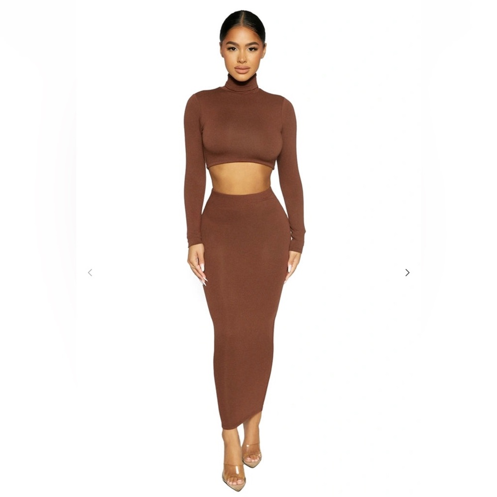 Naked Wardrobe Midi Skirt